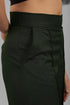 Veshbhoshaa Bluebird Women'S Dark Green Short Bell Bottom Trouser