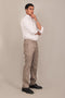 Veshbhoshaa Bluebird Men'S Grey Formal Trouser
