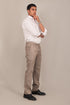 Veshbhoshaa Bluebird Men'S Grey Formal Trouser