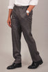 Veshbhoshaa Bluebird Men'S Dark Grey Formal Trouser