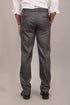 Veshbhoshaa Bluebird Men'S Dark Grey Formal Trouser