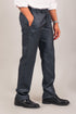 Veshbhoshaa Bluebird Men'S Dark Blue Grey Formal Trouser