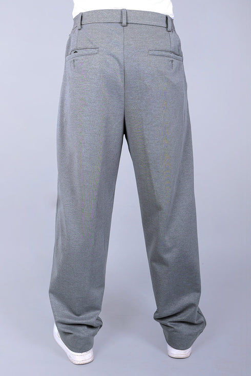 Veshbhoshaa Bluebird Korean Pleated Pant Grey Color
