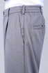 Veshbhoshaa Bluebird Korean Pleated Pant Grey Color