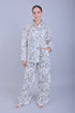 Veshbhoshaa Bluebird Women'S Printed Co-Ord Set Gentle Leaf