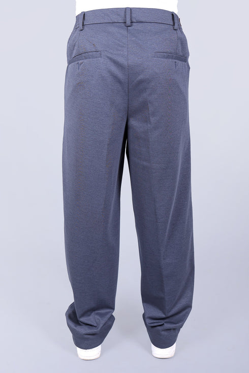 Veshbhoshaa Bluebird Korean Pleated Pant Grey Color