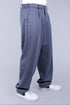 Veshbhoshaa Bluebird Korean Pleated Pant Grey Color