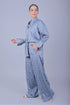 Veshbhoshaa Bluebird Women'S Printed Co-Ord Set Rock Blue