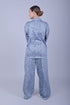Veshbhoshaa Bluebird Women'S Printed Co-Ord Set Rock Blue