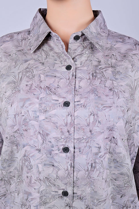Veshbhoshaa Bluebird Women'S Printed Co-Ord Set Lavender