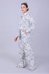 Veshbhoshaa Bluebird Women'S Printed Co-Ord Set White Leaf