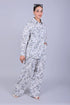 Veshbhoshaa Bluebird Women'S Printed Co-Ord Set White Leaf
