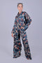 Veshbhoshaa Bluebird Women'S Printed Co-Ord Set Dark Blue