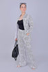 Veshbhoshaa Bluebird Women'S Printed Co-Ord Set Black And White