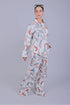 Veshbhoshaa Bluebird Women'S Printed Co-Ord Set White Orange Leaf