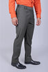 Veshbhoshaa Bluebird Men'S Slate Grey Stretch Band Trousers