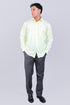 Veshbhoshaa Bluebird Light Lemon Men'S Office Shirt