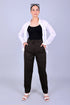 Veshbhoshaa Bluebird Women'S High-Waist Brown Trouser