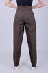 Veshbhoshaa Bluebird Women'S High-Waist Brown Trouser