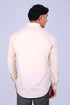 Veshbhoshaa Bluebird Cream Men'S Office Shirt
