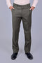 Veshbhoshaa Bluebird Men'S Grey Stretch Band Trousers