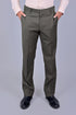 Veshbhoshaa Bluebird Men'S Grey Stretch Band Trousers