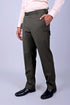 Veshbhoshaa Bluebird Men'S Grey Stretch Band Trousers