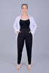 Veshbhoshaa Bluebird Women'S High-Waist Black Trouser