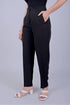 Veshbhoshaa Bluebird Women'S High-Waist Black Trouser