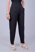 Veshbhoshaa Bluebird Women'S High-Waist Black Trouser