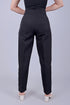 Veshbhoshaa Bluebird Women'S High-Waist Black Trouser