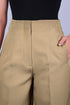 Veshbhoshaa Bluebird Women'S High-Waist Light Brown Trouser