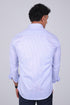 Veshbhoshaa Bluebird Men'S Light Blue Stripe Shirt