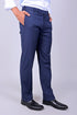 Veshbhoshaa Bluebird Men'S Blue Stretch Band Trousers