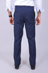 Veshbhoshaa Bluebird Men'S Blue Stretch Band Trousers