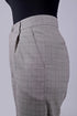 Veshbhoshaa Bluebird Women'S Grey Glen Plaid Check Formal Trouser Comfort Fit