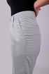 Veshbhoshaa Bluebird Women'S Light Grey Check Formal Trouser Comfort Fit
