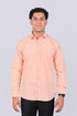 Veshbhoshaa Bluebird Pale Salmon Men'S Office Shirt