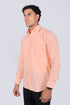 Veshbhoshaa Bluebird Pale Salmon Men'S Office Shirt