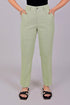 Veshbhoshaa Bluebird Green Houndstooth Check Formal Trouser Comfort Fit