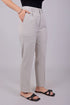 Veshbhoshaa Bluebird Women'S Grey Houndstooth Check Formal Trouser Comfort Fit