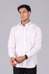 Veshbhoshaa Bluebird Timeless White Men'S Office Shirt