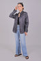 Veshbhoshaa Bluebird Women'S Black Printed Satin Shirt