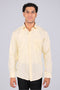 Veshbhoshaa Bluebird Light Mango Men'S Office Shirt