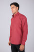 Veshbhoshaa Bluebird Persian Red Men'S Office Shirt