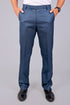 Veshbhoshaa Bluebird Tailored Fit Marengo Blue Trouser