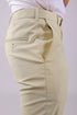 Veshbhoshaa Bluebird Men'S Cream Stretch Band Trousers