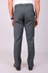 Veshbhoshaa Bluebird Men'S Iron Grey Stretch Band Trousers