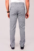 Veshbhoshaa Bluebird Men'S Blue Lycra Linen Formal Trouser