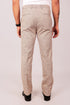 Veshbhoshaa Bluebird Men'S Dark Brown Lycra Linen Formal Trouser